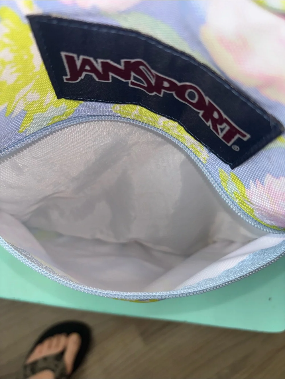 Jansport Pastel Floral Backpack 